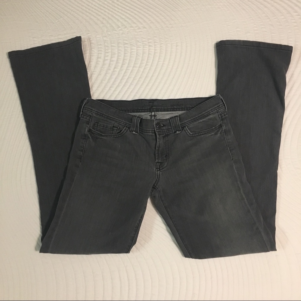 ♡ 7 FOR ALL MANKIND gray jeans